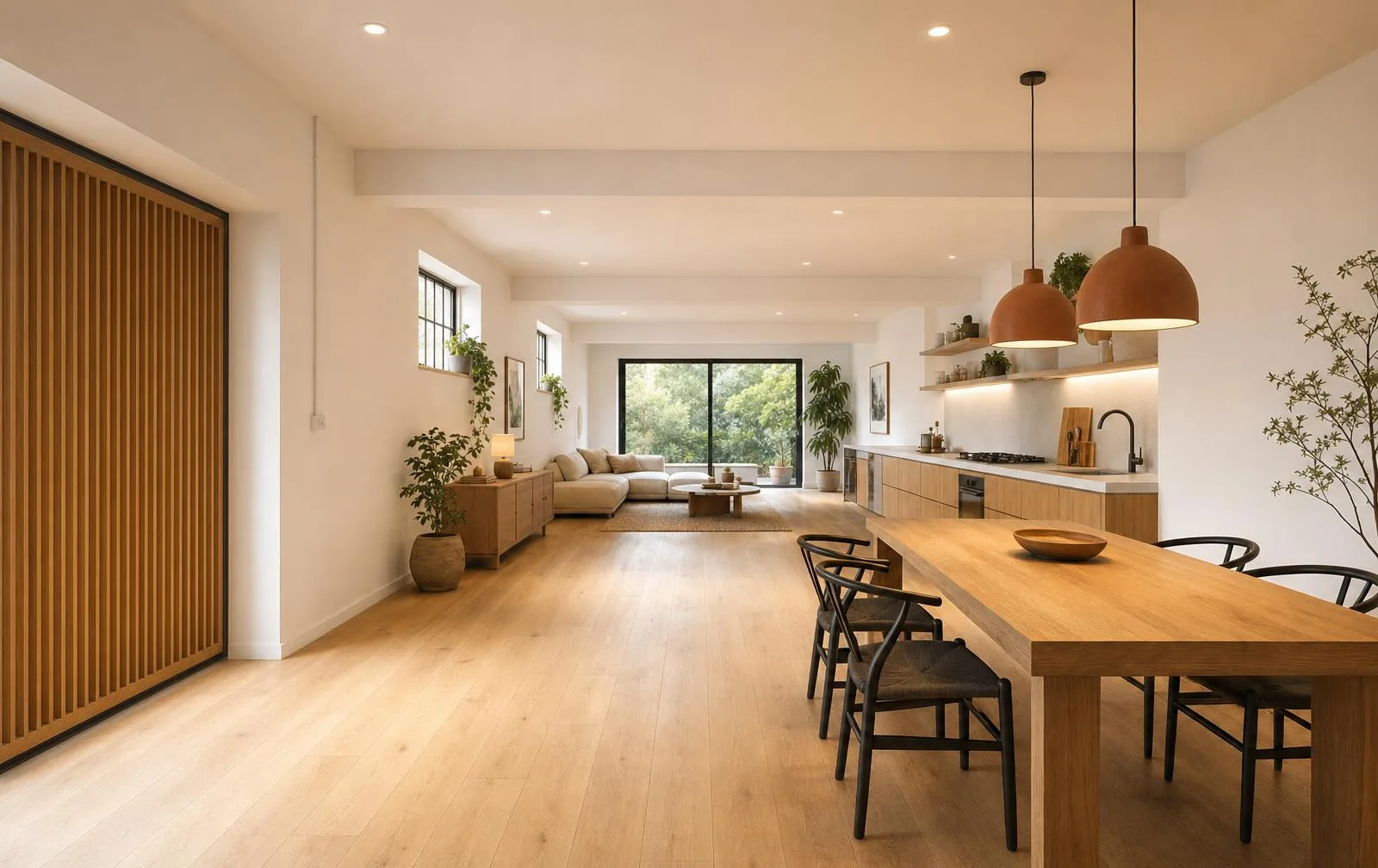 Interior del local ya convertido en vivienda